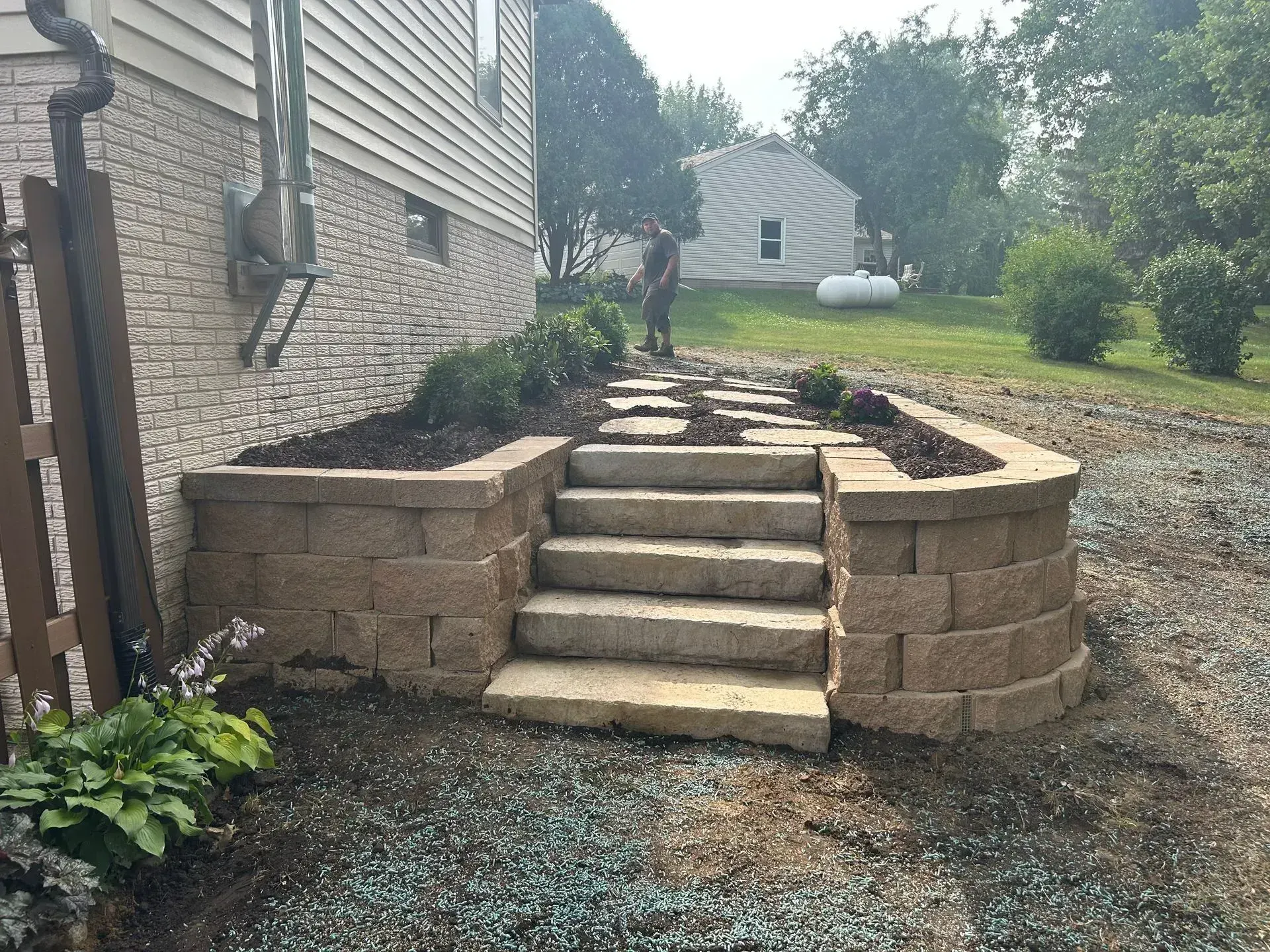 Retaining Wall Contractor in Cedar Rapids, IA